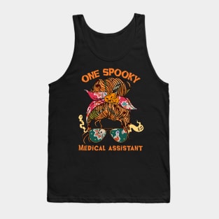 One spooky medical assistant bandana women Tank Top